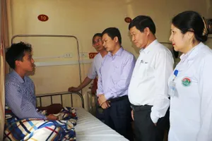 Nghi can đánh bác sĩ đổ máu có tiền án