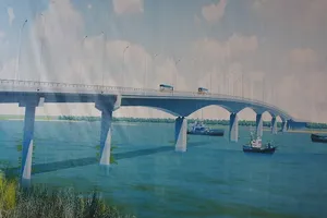 Hơn 1000 tỉ đồng xây cầu Cửa Hội bắc qua hạ nguồn sông Lam