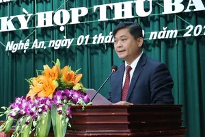 Nghệ An có tân chủ tịch UBND tỉnh 42 tuổi
