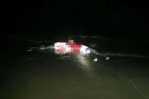 Thi thể 2 phụ nữ cột vào nhau dạt vào bờ có sim Trung Quốc