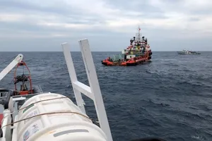 Phát hiện một phần thi thể gần nơi con tàu bị tông chìm 