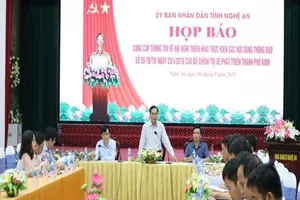 Chủ tịch tỉnh Nghệ An sẽ tiếp tục họp về việc thiếu nước sạch