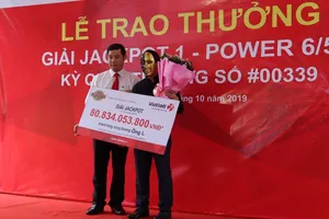 Một người đàn ông Nghệ An trúng Vietlott hơn 80 tỉ đồng