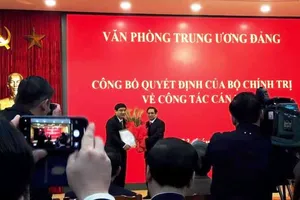  Bí thư Nghệ An làm phó chánh Văn phòng Trung ương Đảng