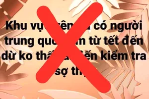 Phạt người đăng tin 'người Trung Quốc ốm không được kiểm tra'