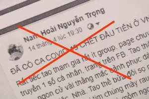 Bị khởi tố vì đăng tin không đúng sự thật về COVID-19 