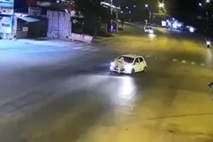 Bắt tạm giam người lái xe tông Thượng úy cảnh sát giao thông