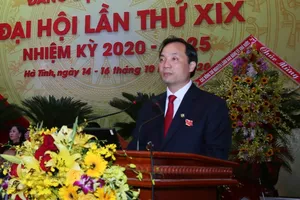 Công bố kết quả nhân sự Đại hội Đảng bộ Hà Tĩnh khóa XIX