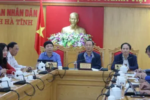 Hà Tĩnh họp báo thông tin về thiệt hại, cứu nạn cứu hộ do lũ