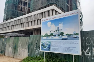 Đơn vị thi công trụ sở Sở Tài chính Nghệ An nói về vụ tai nạn 