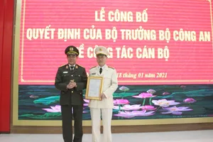 Bổ nhiệm phó giám đốc Công an tỉnh Nghệ An 