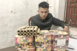 Khởi tố thanh niên đi bán pháo và đốt pháo ở Hà Tĩnh
