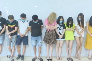 9 người thuê biệt thự để tụ tập sử dụng ma túy 