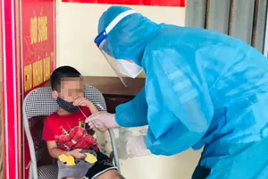 Em bé 10 tuổi F1 ở Hà Tĩnh dương tính với SARS-CoV-2