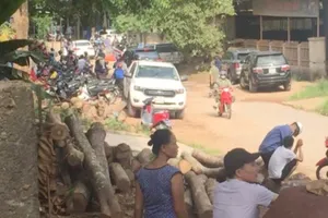 Đã bắt được kẻ chém chết người rồi chạy lên rừng trốn 