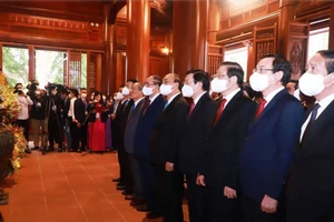 Chủ tịch nước dự lễ kỷ niệm 60 năm ngày Bác Hồ về thăm quê lần thứ 2