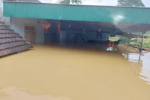 1 người chết, 1 người mất tích trong nước lũ khi đi bắt cá