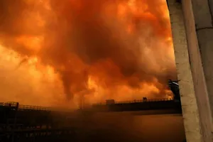 Công an thông tin về cột khói vàng nghi ngút ở Formosa Hà Tĩnh 