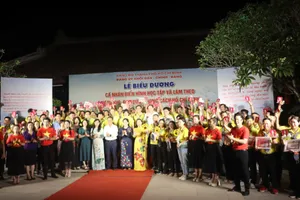 Tuyên dương 94 cá nhân học tập và làm theo Bác Hồ