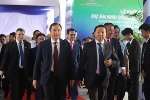 Khởi công dự án khu công nghiệp hơn 1.550 tỉ đồng ở Hà Tĩnh 