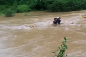 Nắm tay nhau vượt suối, 2 phụ nữ bị nước cuốn trôi 