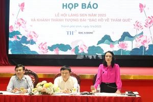 3 phần lễ và 13 chương trình hoạt động tại Lễ hội Làng Sen toàn quốc 2025