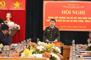 Giám đốc Công an tỉnh Lạng Sơn nói về bị can Đoàn Văn Sáng phạm tội giết người 