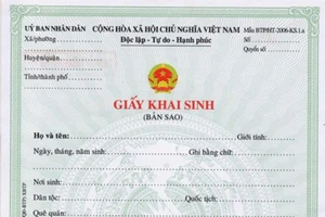 Ai cấp gấy chứng sinh cho trẻ sinh ngoài bệnh viện?