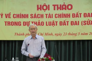 Cần 'định danh' cụ thể các khoản thu tài chính về đất đai