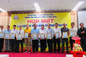 Trung tâm Trợ giúp pháp lý Nhà nước TP.HCM tri ân các luật sư