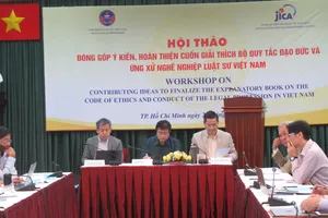 Sắp có sách giải thích Bộ Quy tắc Đạo đức và ứng xử nghề nghiệp luật sư Việt Nam