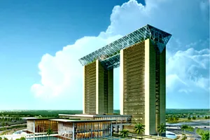 Hình ảnh trung tâm hành chính 2.000 tỉ đồng ở Cần Thơ