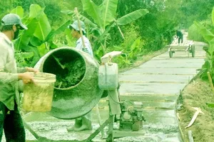 Xây dựng nông thôn mới: Tuyệt đối không bắt buộc dân đóng góp