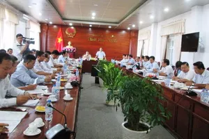 Công bố quyết định thanh tra tại tỉnh hậu Giang sang 27/2