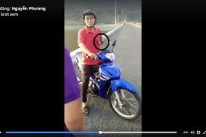 Công an xác minh clip cán bộ rút súng bắn dân