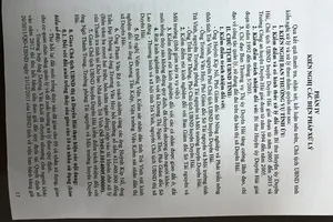 Trà Vinh: Kiểm điểm xử lý hàng loạt cán bộ dính đất đai