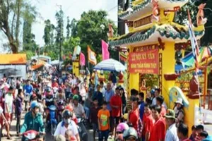 Lễ hội kỳ yên Thượng điền đình Bình Thủy hằng năm đều thu hút hàng ngàn lượt người dân địa phương và du khách tham dự - ảnh tư liệu