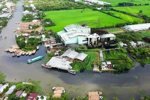 Đến nay chưa có kết luận vụ ô nhiễm nguồn nước sông Cái Nước Đục ở Hậu Giang, ảnh CHÂU ANH