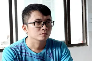 Võ Hoài Nam là cán bộ tín dụng nhưng lừa đảo lấy tiền đi đánh bạc online.