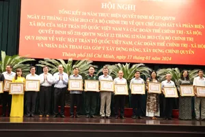 TP.HCM: Giám sát, ngăn chặn tình trạng nhũng nhiễu của cán bộ