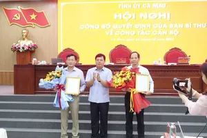 Tỉnh ủy Cà Mau triển khai quyết định của Ban Bí thư về công tác cán bộ