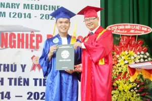 Chàng thủ khoa kép mê học ngành thú y 