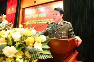 Thứ trưởng Bộ Công an Bùi Văn Nam. Ảnh: BCA