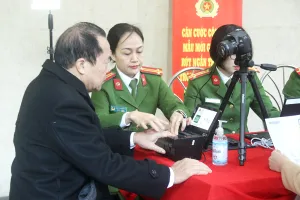 Từ hôm nay, bắt đầu cấp thẻ căn cước gắn chip