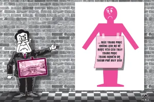 Hội An nghĩ cách ứng phó ăn mặc hở hang