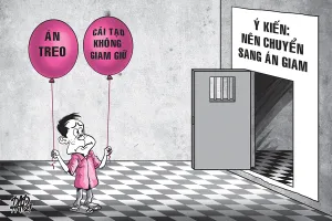 Tòa 'nhầm' giữa án treo và cải tạo không giam giữ?