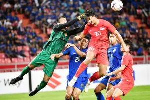 Người hâm mộ Singapore nên mừng với thành tích sau chín năm mới có mặt ở bán kết, thay vì chỉ trích HLV Yoshida. Ảnh: AFF 