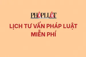 Lịch tư vấn pháp luật miễn phí