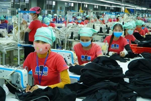 Người lao động làm việc trong khu công nghiệp. Ảnh: N.LONG