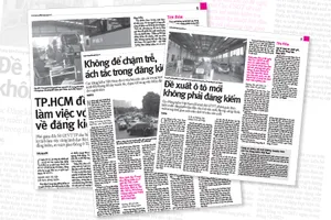 Những bài báo thông tin về công an điều tra sai phạm trong đăng kiểm và ghi nhận tình hình quá tải của người dân khi đăng kiểm xe.